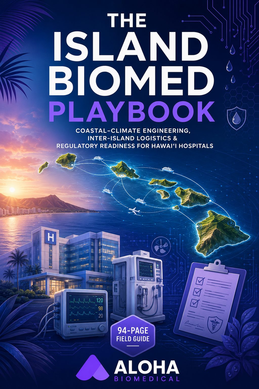 The Island Biomed Playbook — eBook cover